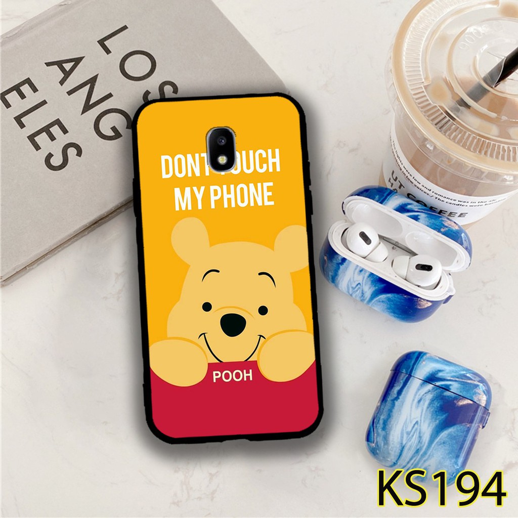 Ốp lưng Samsung J3-2016/J3 Pro in hình ICON gấu Pooh 2D đẹp, độc, lạ_KINGSTORE.HN_Ốp SS J310/J330