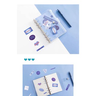Set Sổ Còng Planner A6 Nhiều Phụ Kiện