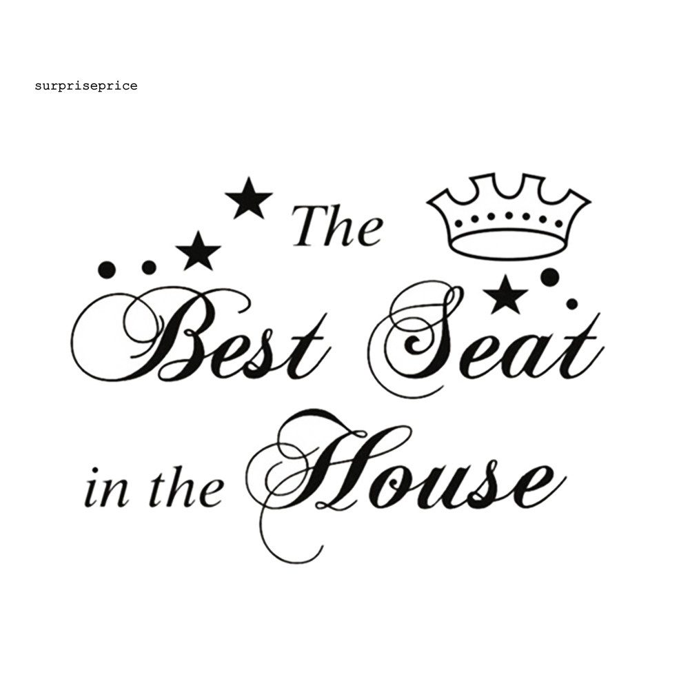 Miếng Dán Trang Trí Toilet Chống Thấm Nước Họa Tiết Độc Đáo