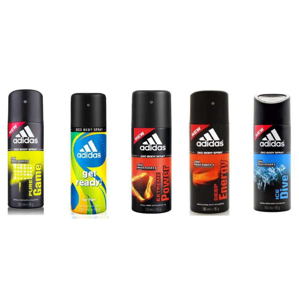 SALE3 ( HN ) XỊT KHỬ MÙI TOÀN THÂN NAM ADIDAS DEO BODY SPRAY 24H 150ML SALE3