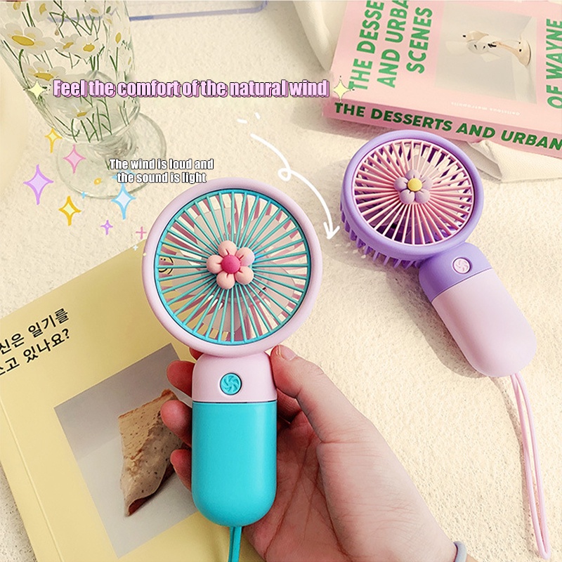 Quạt Điện mini Cầm Tay Quạt cầm tay mini đầu USB FAN Màu Kẹo Ngọt Ngào Di Động Với Quạt Sạc Bằng Cổng USB Cho Học Sinh Sinh Viên Quạt mini cầm tay pin sạc dùng liên tục 12 giờ quạt làm mát quạt cầm tay quạt cầm tay quạt mini giá rẻ quạt