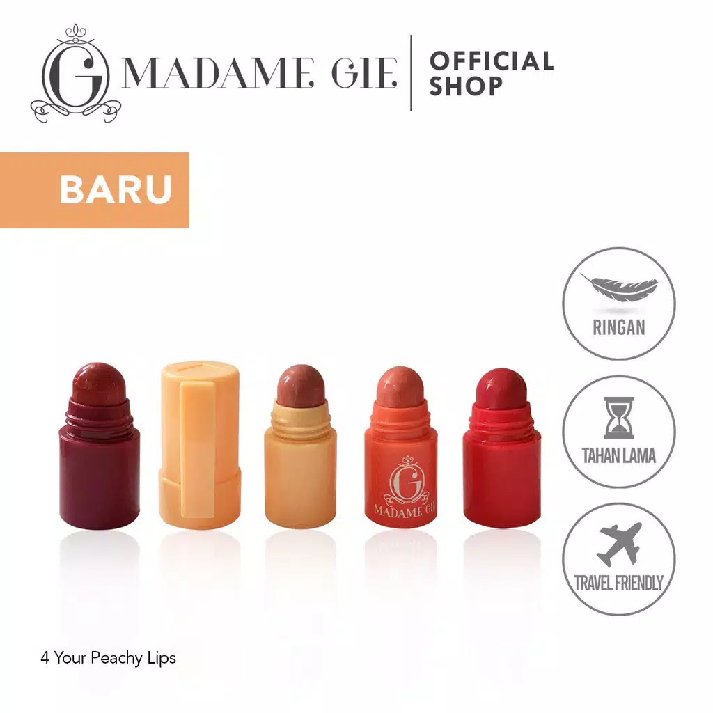 (hàng Mới Về) Son Môi Madame Gie Thiết Kế Vỏ Son Độc Đáo | BigBuy360 - bigbuy360.vn