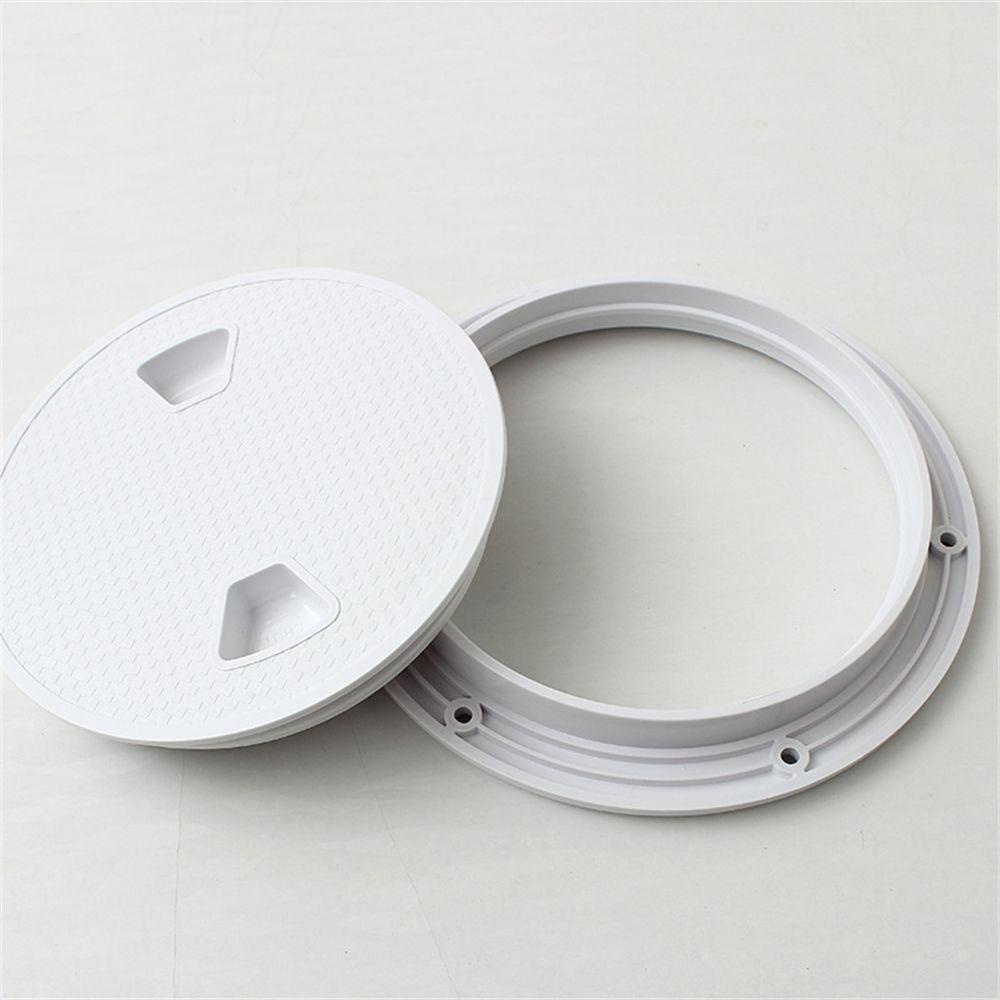 JONYE Vỏ Bọc Bảng Điều Khiển Hình Tròn 8 Inch Màu Trắng