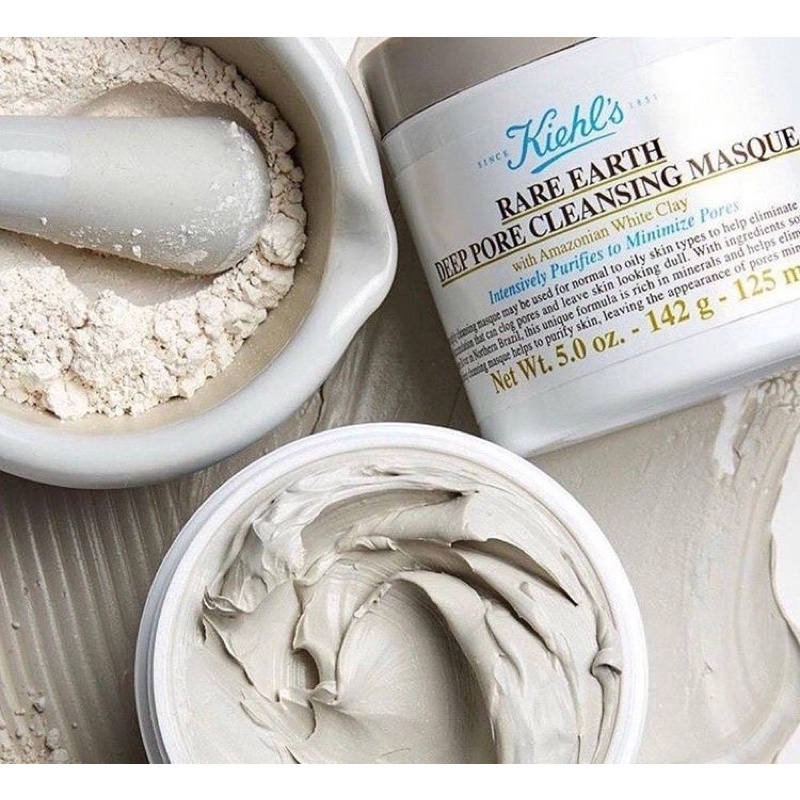 MẶT NẠ ĐẤT SÉT KIEHLS RARE EARTH DEEP PORE MASK 142g/125ml