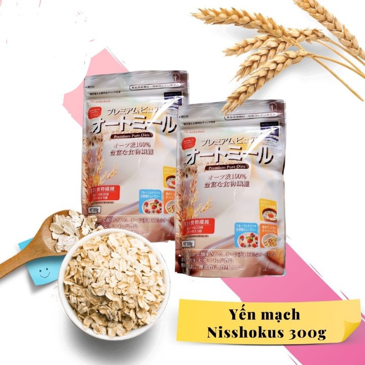 Yến mạch Premium Pure Oats Nhật 340g