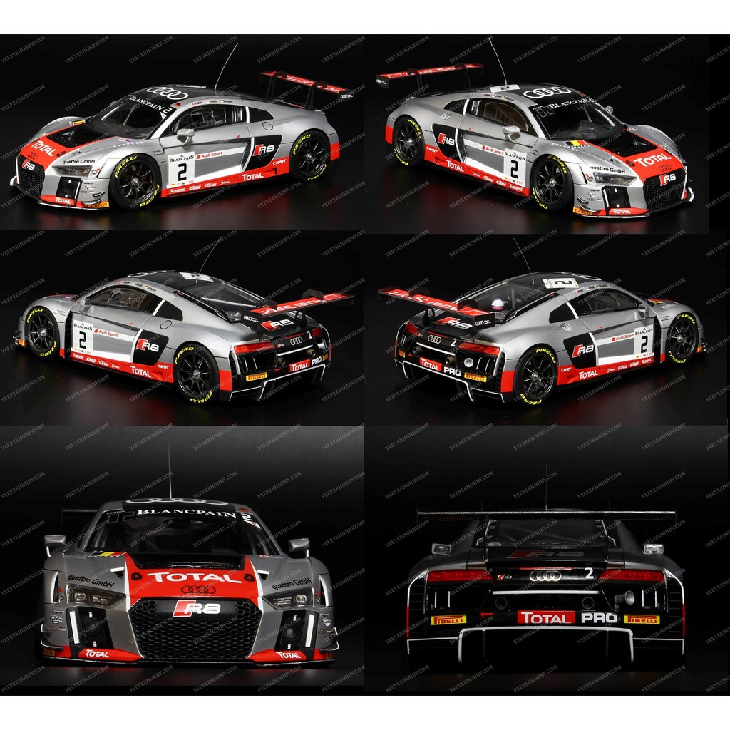 [YEEYEE] MÔ HÌNH LẮP RÁP PLATZ - 1/24 RACING SERIES AUDI R8 LMS GT3