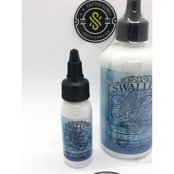 Nước Pha Mực Xăm  💝 Nước pha mực Swallow - Kích màu mực xăm 30ml