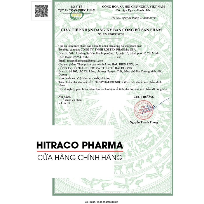 Tinh Chất Hàu Biển ROX tăng cường sinh lý nam giới, bổ thận, tráng dương - Hộp 30 viên [Hàu Biển ROX -Trắng]