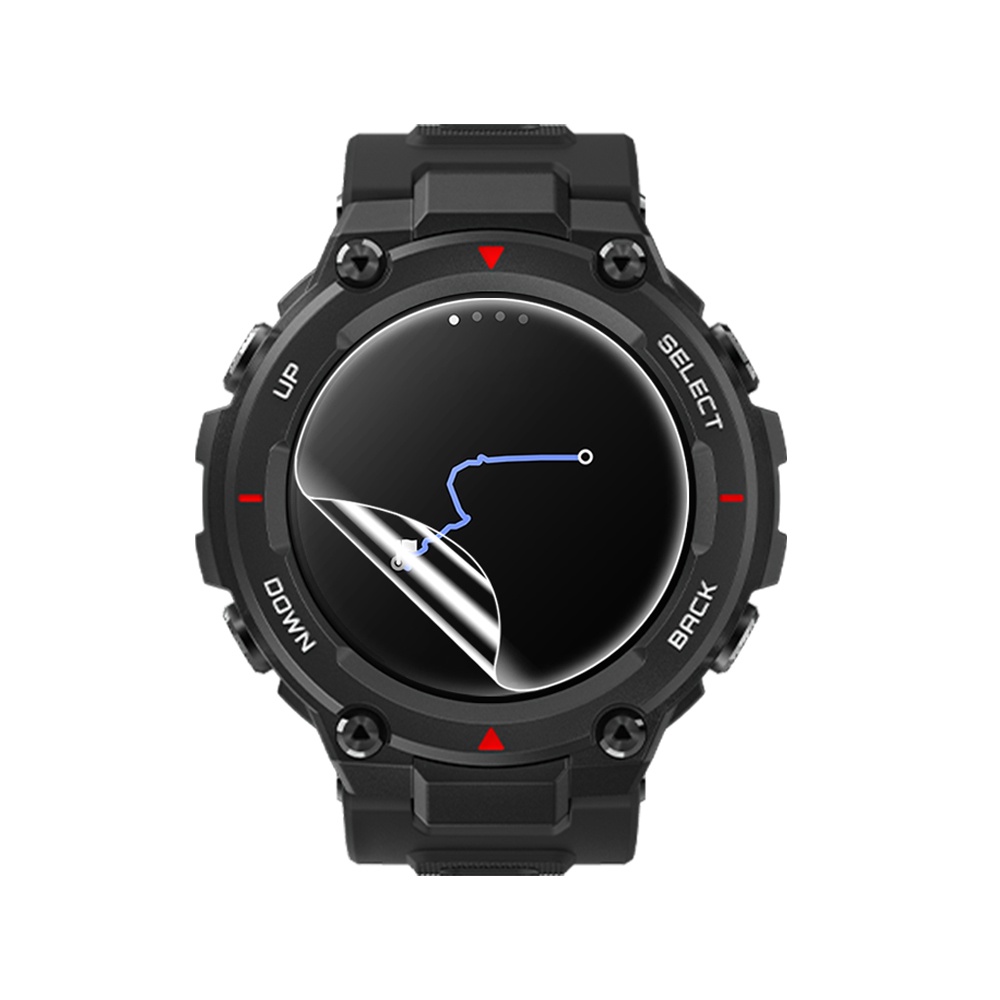 1 Miếng Dán Màn Hình Chống Trầy Bằng TPU Hydrogel Cho Đồng Hồ Thông Minh Amazfit T-Rex