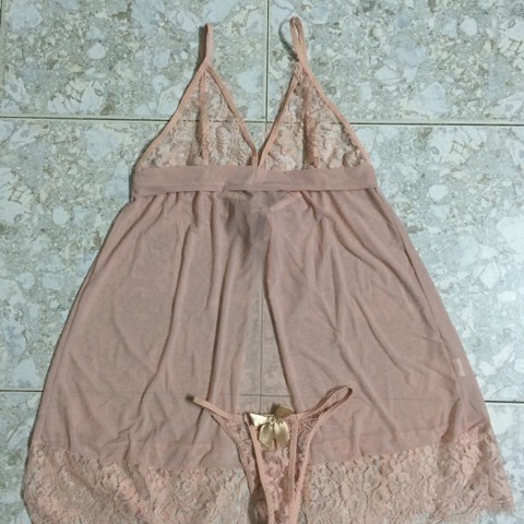 Váy ngủ sexy voan thun AMUSE V25🔥SIÊU SALE🔥size dưới 60kg ren cúp ngực quyến rũ đầm ngủ sexy xuyên thấu giá rẻ | BigBuy360 - bigbuy360.vn