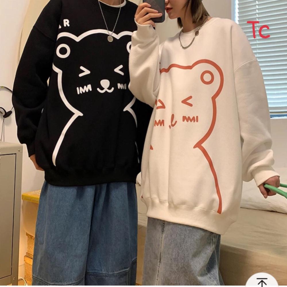 A12 CAO CẤP Áo sweater gấu cute tay phồng, chất nỉ cotton đẹp mịn (A12) OR | BigBuy360 - bigbuy360.vn