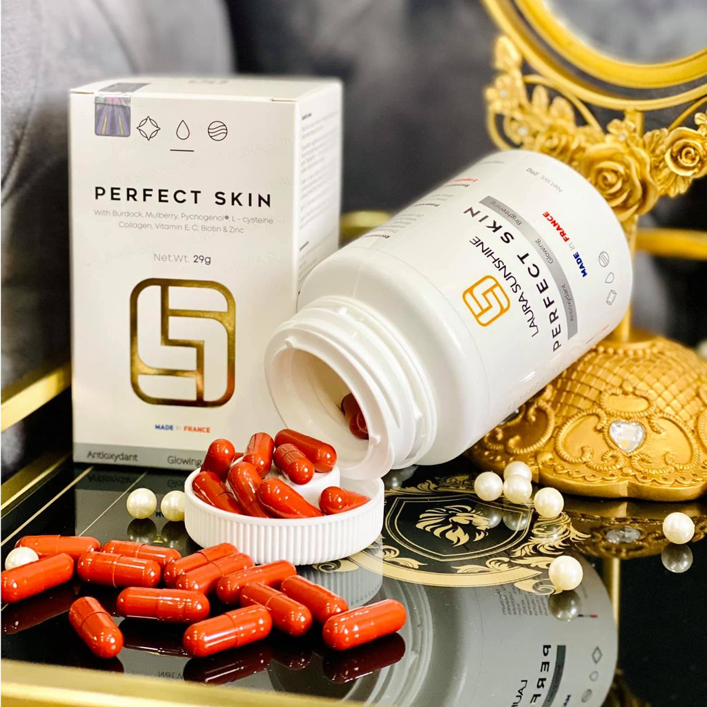 Viên uống trắng da, ngăn ngừa nám PERFECT SKIN - Laura Sunshine Nhật Kim Anh | BigBuy360 - bigbuy360.vn