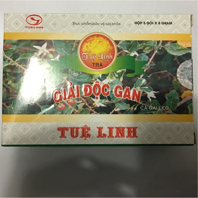Trà Giải Độc Gan Tuệ Linh (hỗ trợ tăng cường chức năng gan)