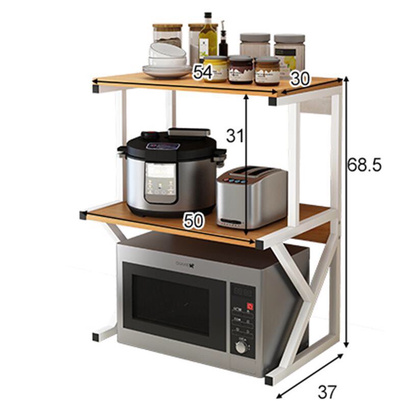 Kệ lò vi sóng khung sắt có nhiều tầng IGA - GM02