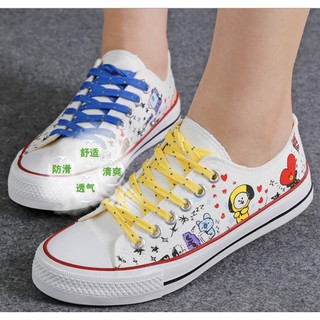 [ Sẵn] Giày vải BT21 BTS unoff