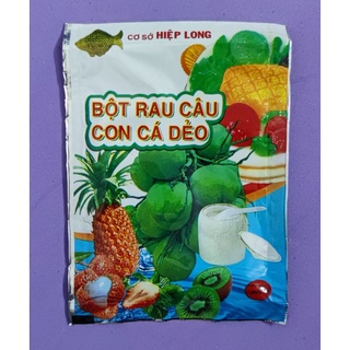 Bột rau câu con cá dẻo 12g