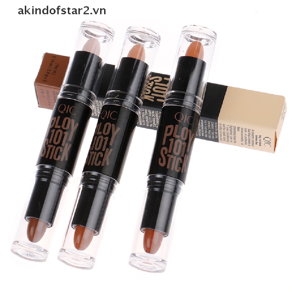 [akin] Makeup Natural Cream Face Eye Foundation Concealer-Contour Pen Highlight Stick [akin] | BigBuy360 - bigbuy360.vn
