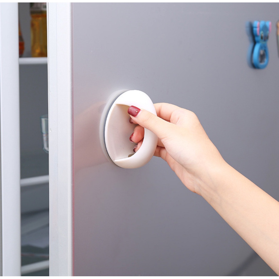 Núm Tay Cầm Tròn Hỗ Trợ Đóng Mở Cửa Tủ