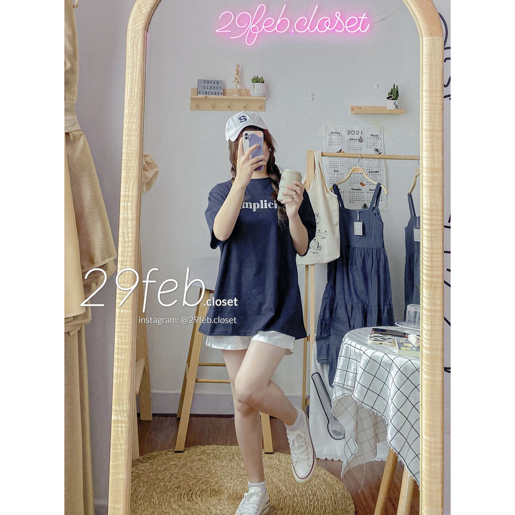 Áo phông Simplicité, Áo thun tay lỡ nam nữ UNISEX áo from rộng(Ảnh thật) | BigBuy360 - bigbuy360.vn