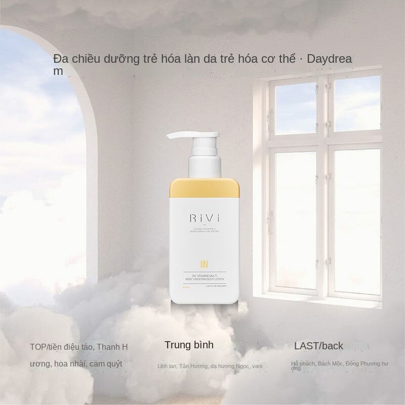 Sữa dưỡng thể Rivi Niacinamide dưỡng ẩm chăm sóc làm trắng da lâu trôi