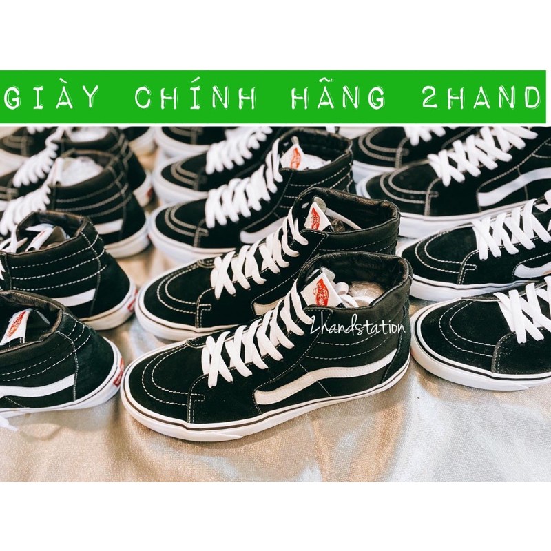 Giày vans chính hãng SK8 đã qua sử dụng (real 2hand)