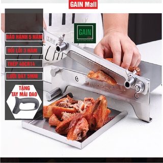 Dao Chặt Thịt Gà, Cắt Đa Năng, Thái Thịt Đông Lạnh, Thịt Bò KD0248 Thép 30CR13, BH 5 Năm