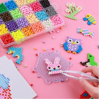 Youyimaoli Education toy 1000pcs DIY fuse bead plastic fuse beads kid DIY crafts