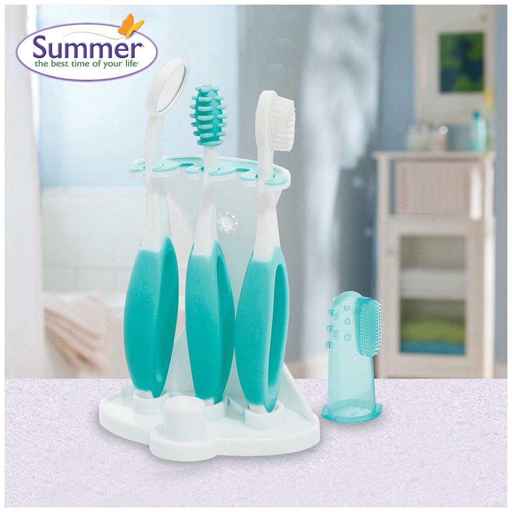 Bộ chăm sóc răng miệng 3 giai đoạn Summer- Mỹ cho bé từ sơ sinh đến 4-5 tuổi.