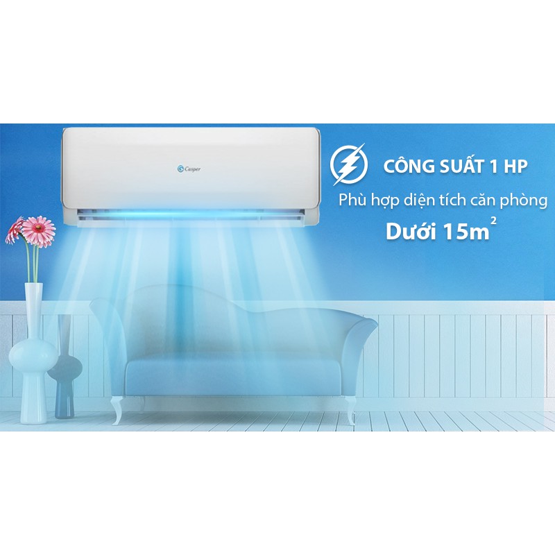 Điều hòa 2 chiều 9000BTU Casper EH-09TL22 - Miễn phí công lắp đặt