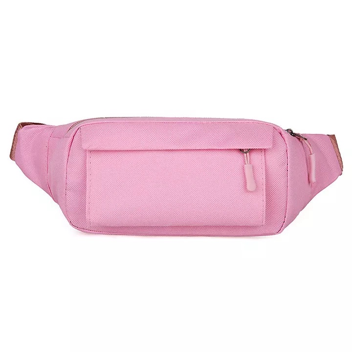 Túi đeo bụng nam, nữ vải bố chống thấm nước cao cấp size 20cm TUI-35