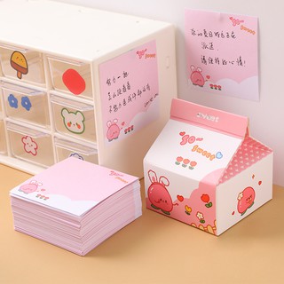 Girl's Heart Boxed Non-sticky Post-it Notes