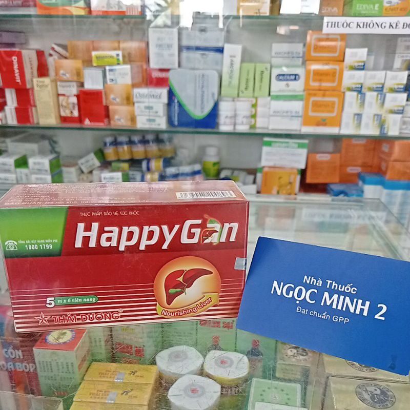 ✅ [Chính Hãng] HappyGan (Hộp 5 vỉ 6 viên nang)