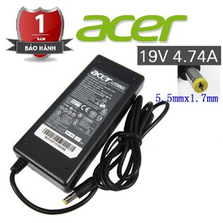 Sạc Laptop Acer 19V 4.7A Loại Tốt - Zin Adapter Kèm dây nguồn - NEW