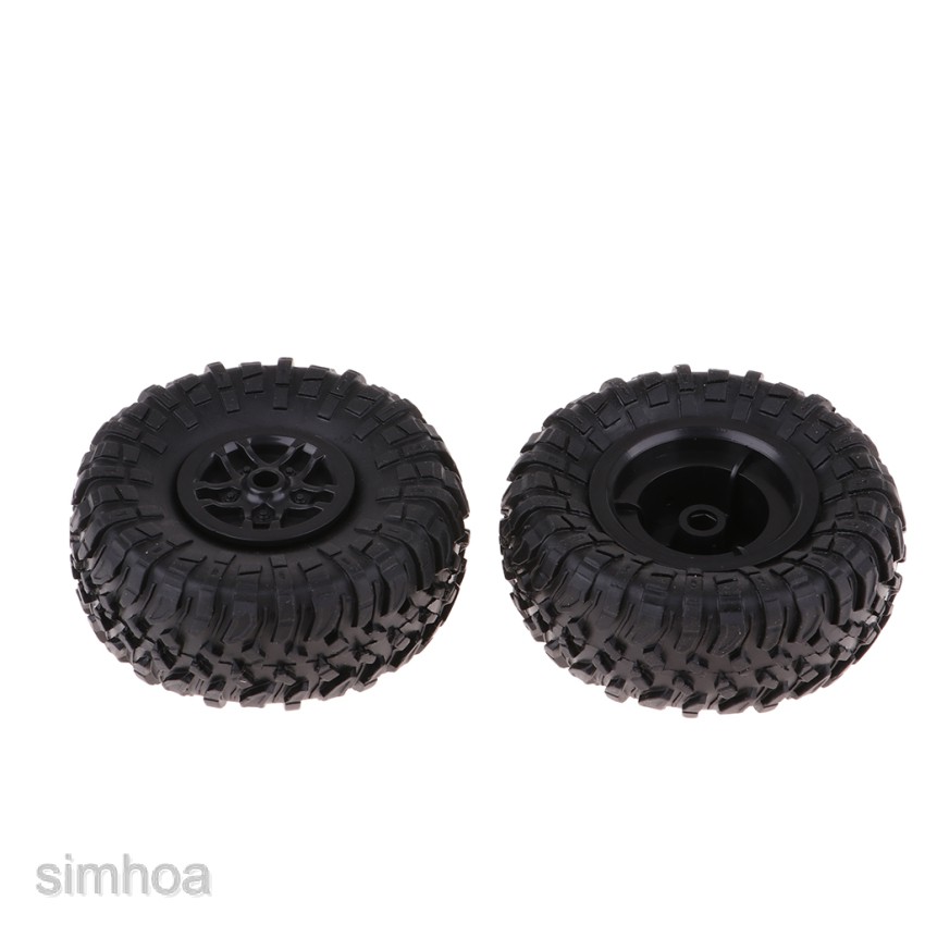 Set 4 Bánh Xe Cao Su Dành Cho Xe Hơi Điều Khiển Từ Xa D90 MN90 MN91 1: 12