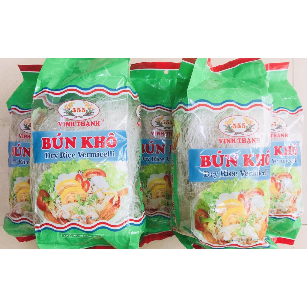 Combo 5 gói Bún khô 555 Vinh Thạnh