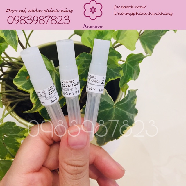 Kim tiêm meso prenium needle 33G TSK Nhật Bản - 4mm