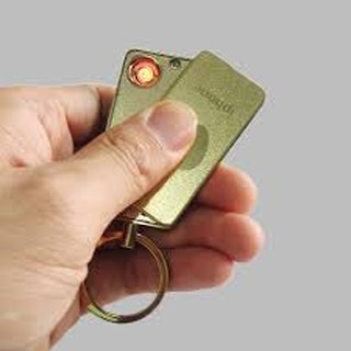 Bật lửa iphone móc khóa sạc điện