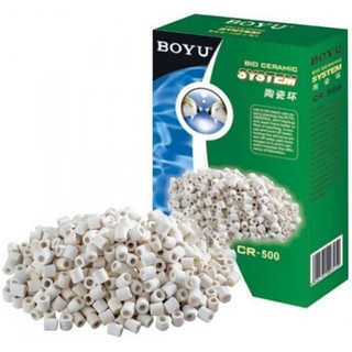 GỐM BIO SINH HỌC LỌC NƯỚC HỒ CÁ RỒNG BOYU CR-500