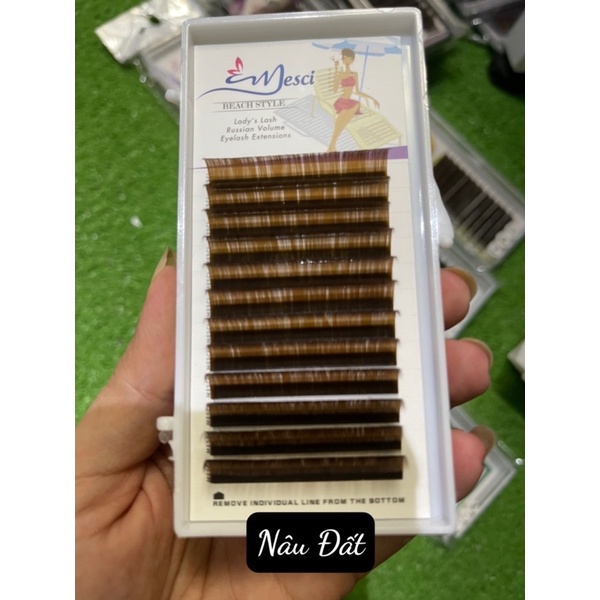 Mi nối Mesci & Layer màu Nâu C & D 0.07 nhiều tone màu