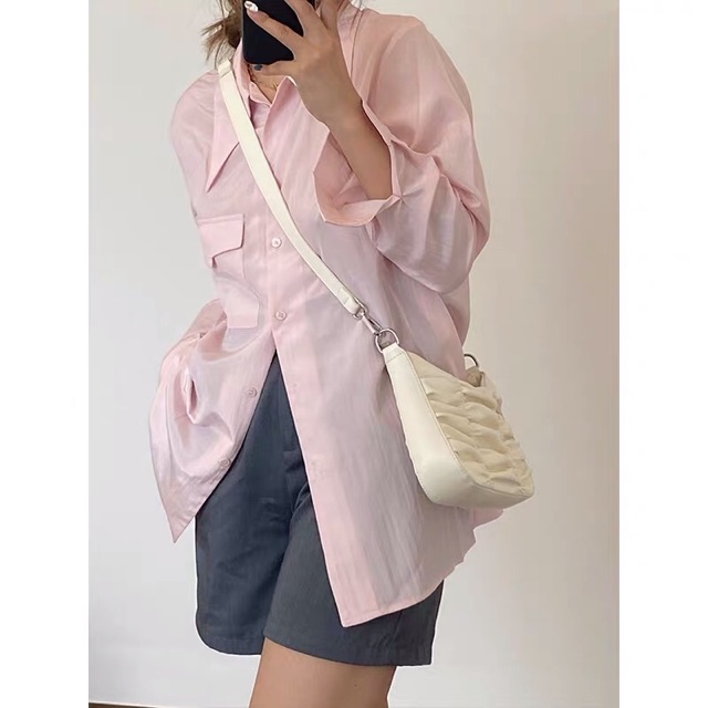 [LOẠI 1-Video so sanh]Túi kẹp nách dây xích dây đeo chéo nhún bèo da S056 | BigBuy360 - bigbuy360.vn