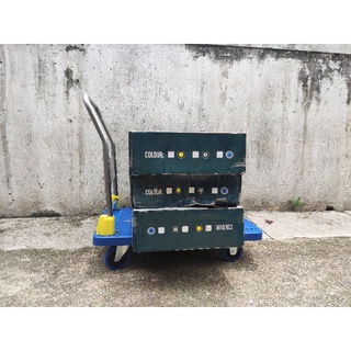 Xe đẩy hàng gấp gọn 4 bánh