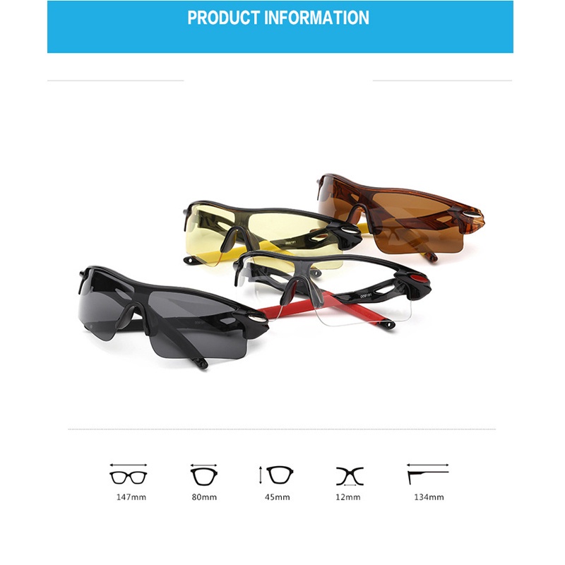 Kính Mát Thể Thao Ngoài Trời Cho Nam Và Nữ