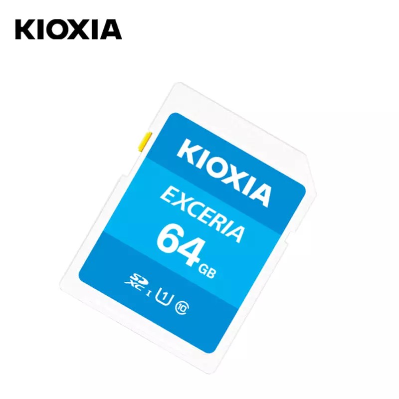 Thẻ nhớ SDHC Kioxia Exceria 16 / 32 / 64 / 128GB UHS-I U1 100MB/s (Xanh) - Formerly Toshiba Memory