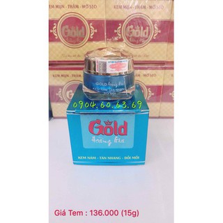 Kem Nám Tàn Nhang Đồi Mồi 15g GOLD HOÀNG GIA