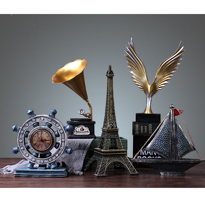 Mô hình MÁY ẢNH TO decor nhà cửa phong cách bắc âu