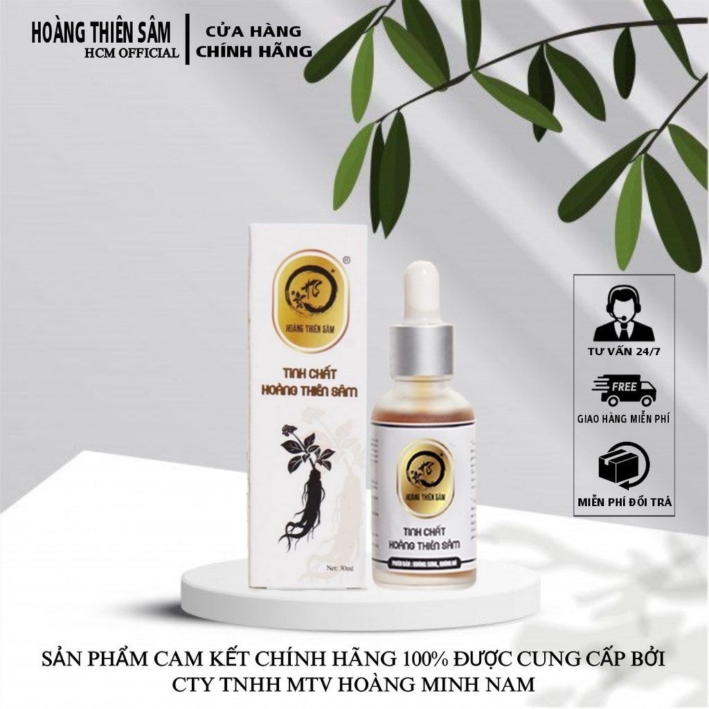 Serum Giảm Mụn Thâm Rỗ - Tinh Chất Hoàng Thiên Sâm [Loại Vip]