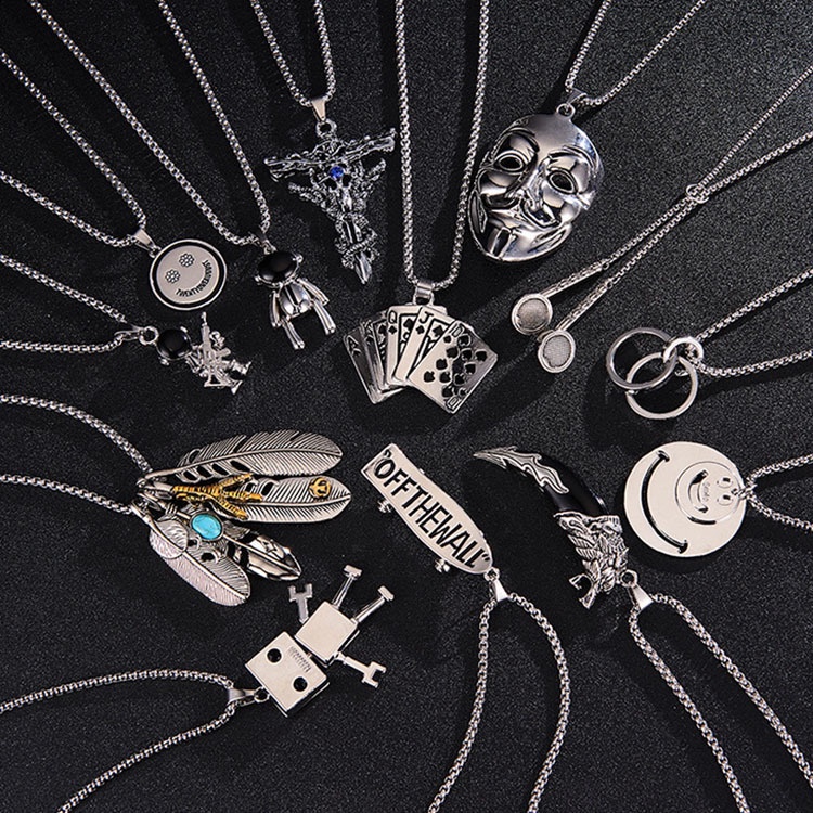 Vòng cổ Dài Phong Cách Hiphop Cá Tính Cho Nam