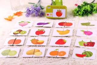 GHÉP HÌNH 2 MẢNH CHO BÉ