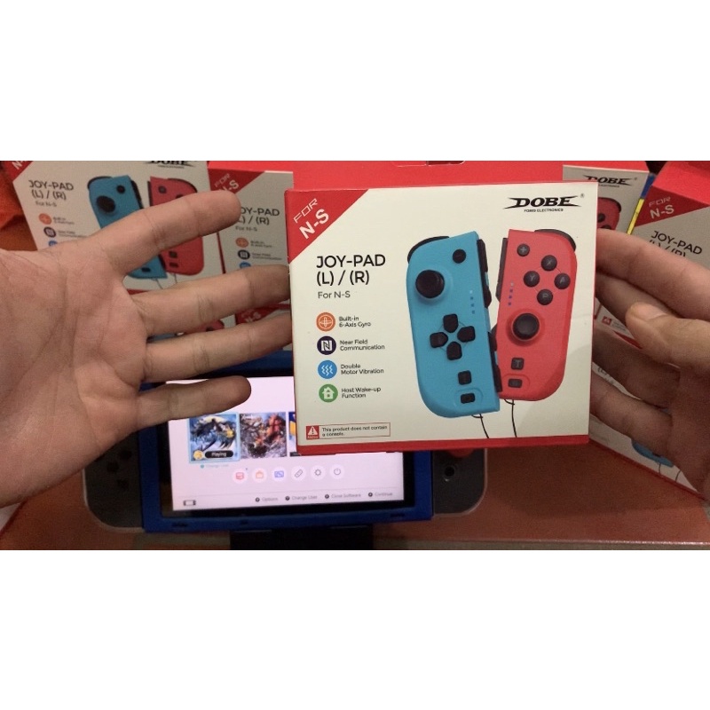 Tay cầm Joycon dobe dành cho Nintendo Switch Oled v1 v2 Lite dobe Joycon bảo hành 1 tuần