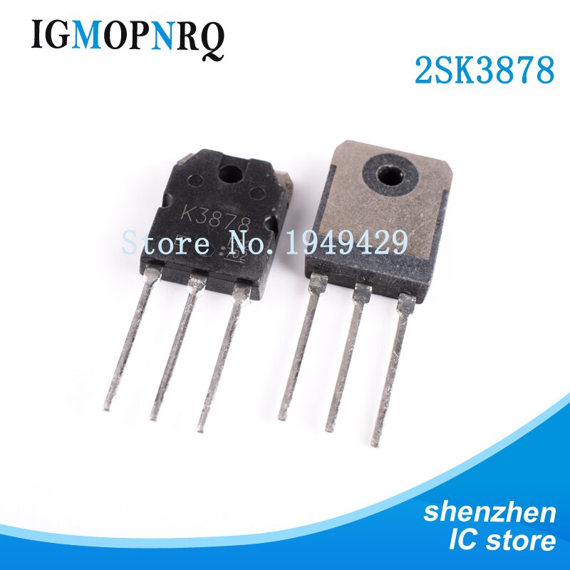 Bộ 5 linh kiện điện tử 2SK3878 K3878 TO-3P
